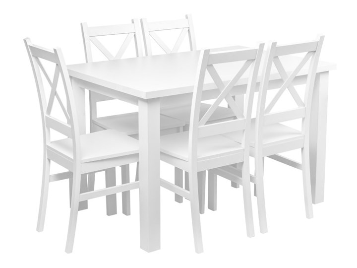 Stół + 5 Krzeseł do Kuchni Jadalni 120x80 Pomieszczenie Jadalnia