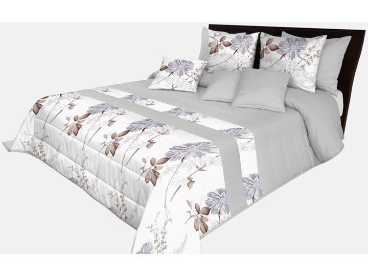 Narzuta pikowana na łóżko NMP-012 Mariall 170x210 cm Poliester Wzór Roślinny