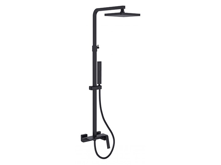Aspira zestaw prysznicowy ścienny czarny mat BP-AN-CZ Wyposażenie Z wężem Kategoria Zestawy prysznicowe
