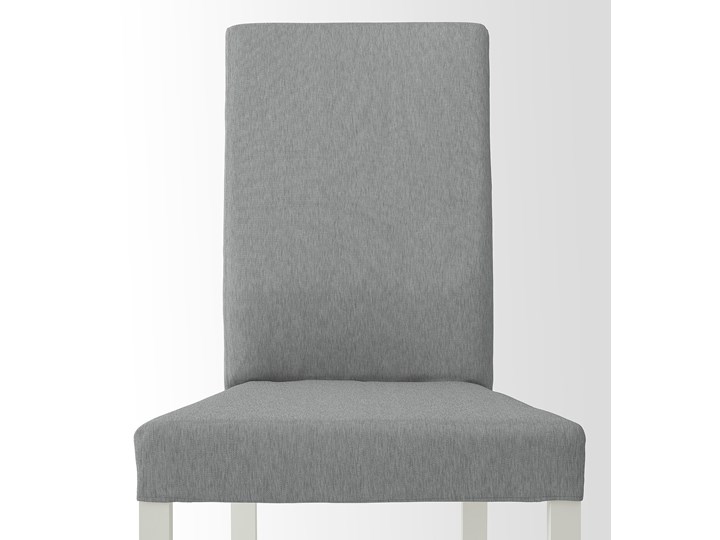 IKEA EKEDALEN / KÄTTIL Stół i 2 krzesła, biały/Knisa jasnoszary, 80/120 cm Pomieszczenie Jadalnia