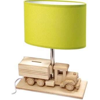 Zielona lampka dla dzieci ze skarbonką - S190-Edvin