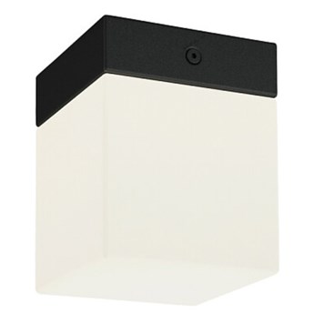 Lampa sufitowa lub kinkiet do łazienki SIS IP44 G9 10cm | czarny
