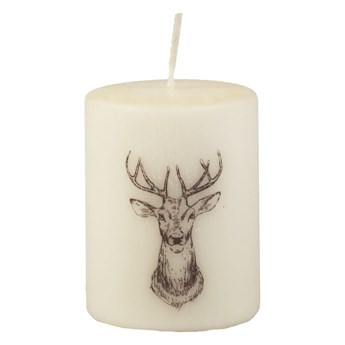 Kremowa świeczka Unipar Deer, 32 h
