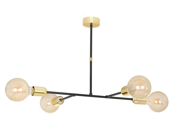 Czarny nowoczesna lampa wiszaca - D044-Mingo Lampa inspirowana Metal Styl Industrialny