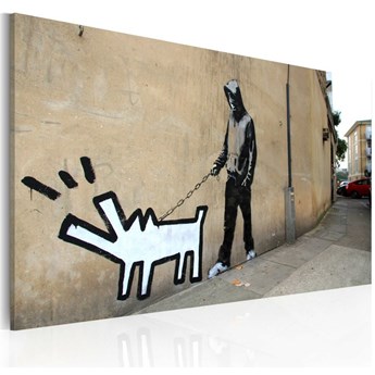 Obraz - Szczekający pies (Banksy)