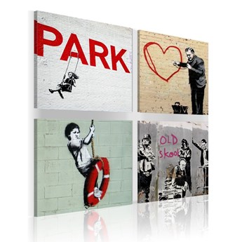 Obraz - Banksy - miejskie inspiracje