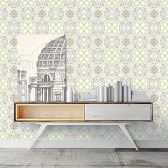 Fototapeta ścienna Baroque brown&green