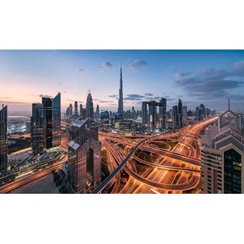 Fototapeta ścienna Lights of Dubai SHX9-119