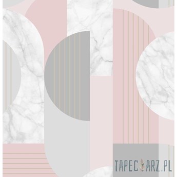 Tapeta geometryczna nowoczesna w stylu art deco