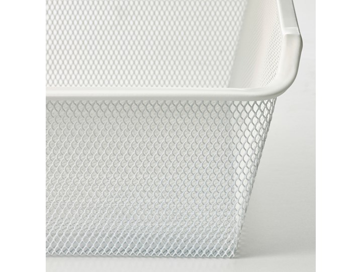 IKEA KOMPLEMENT Kosz druciany, biały, 100x58 cm Kategoria Organizery do szaf