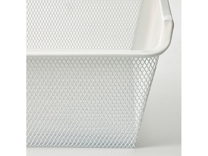 IKEA KOMPLEMENT Kosz druciany, biały, 75x58 cm Kategoria Organizery do szaf
