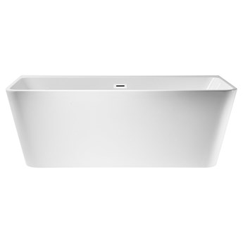 Wanna przyścienna wolnostojąca Corsan E019 Iseo, Białe / 150 cm