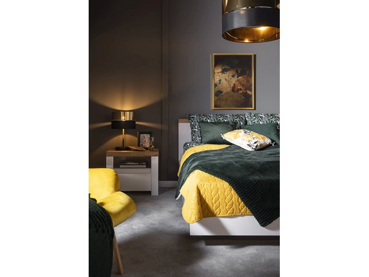 Szafka Nocna Vigo 1S Płyta MDF Uniwersalne Płyta laminowana Styl Minimalistyczny Płyta meblowa Głębokość 40 cm Nocne Drewno Typ Nocne