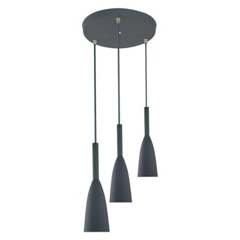 Lampa Wisząca Solin Lp-181/3P Gr 3Xe27 Szara