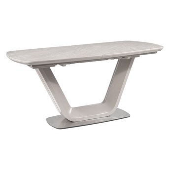 Stół Armani Ceramic 160(220)X90 Szary Mat / Szary Marmur
