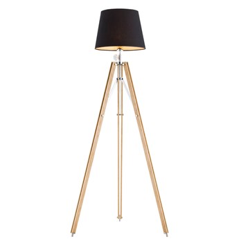 Lampa Podłogowa Aster 3421 1Xe27 Drewno Naturalne