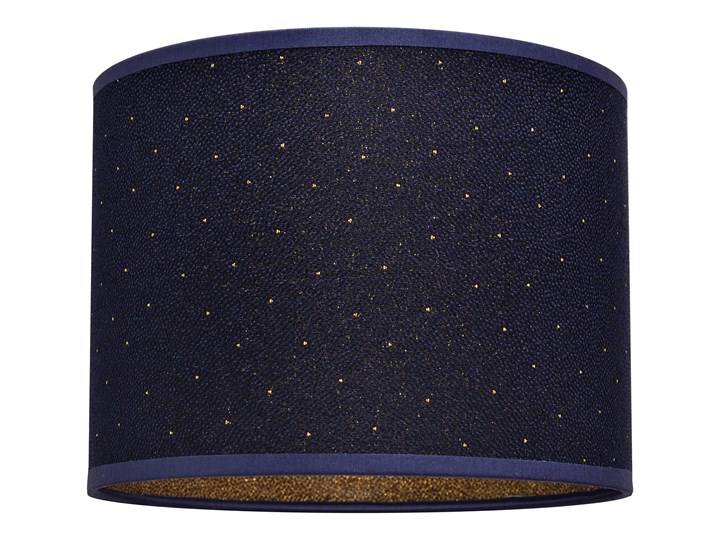 Elegancka lampa stołowa ABBA B-0403/1 BL+GO Wysokość 40 cm Metal Tkanina Wysokość 15 cm Lampa z abażurem Styl Klasyczny