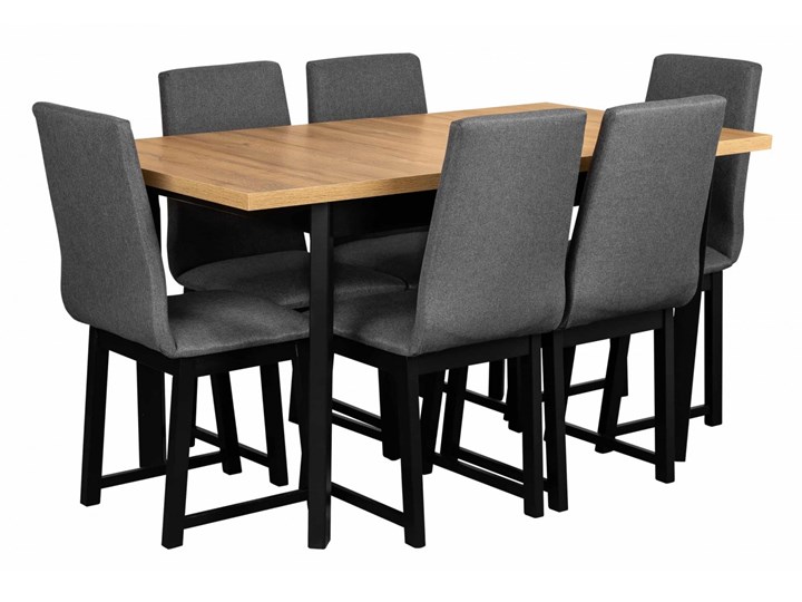 Zestaw LOFT Stół Rozkładany do Salonu 150/120x80