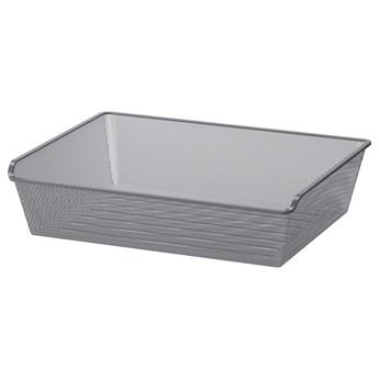 IKEA KOMPLEMENT Kosz druciany, ciemnoszary, 75x58 cm