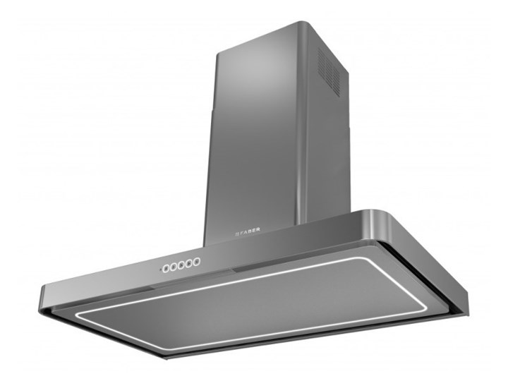 Okap przyścienny FABER T-LIGHT EV8 X 120 Okap kominowy Okap teleskopowy Kategoria Okapy Szerokość 119,8 cm Sterowanie Elektroniczne