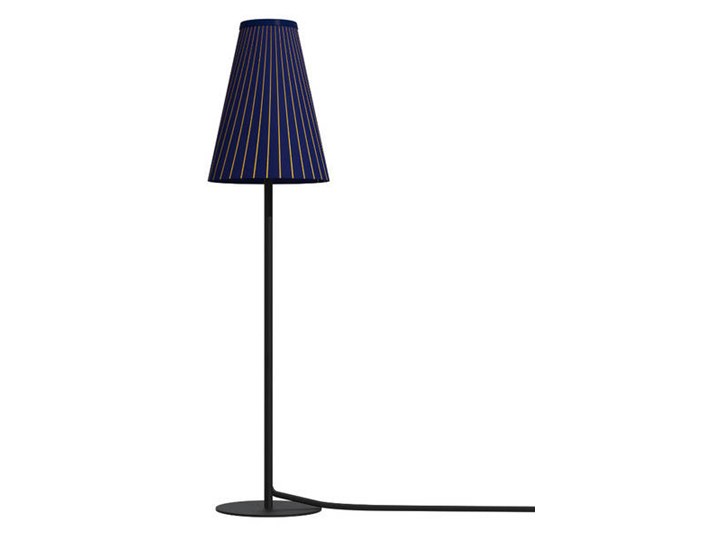 Lampa stołowa TRIFLE BLUE do sypialni i jadalni | niebieski Lampa z abażurem Wysokość 44 cm Pomieszczenie Jadalnia