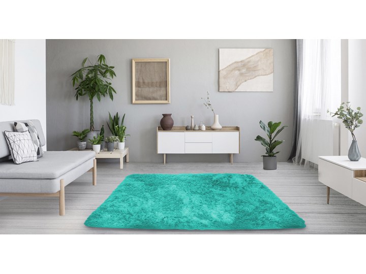 Dywan pokojowy Shaggy Strado 300x400 TurquoiseSea (Turkusowy) Prostokątny 300x400 cm Dywany Kategoria Dywany