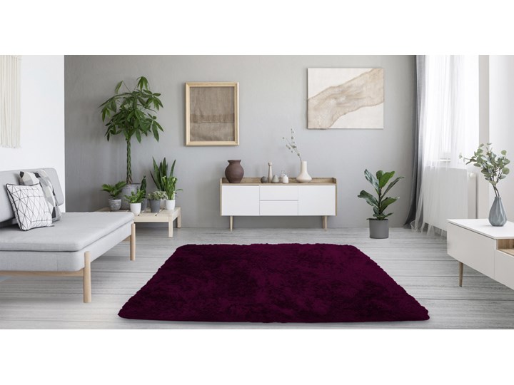 Dywan pokojowy Shaggy Strado 180x260 WineRed (Ciemny czerwony) Prostokątny 180x260 cm Kolor Beżowy Dywany Kategoria Dywany
