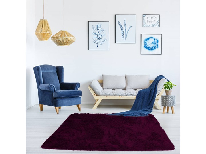Dywan pokojowy Shaggy Strado 100x150 WineRed (Ciemny czerwony) 100x150 cm Dywany Kategoria Dywany