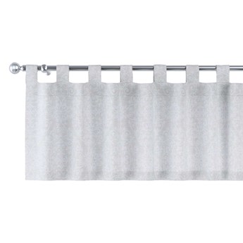 Lambrekin na szelkach, połyskujący wzór na szarym tle, 130 × 40 cm, Venice