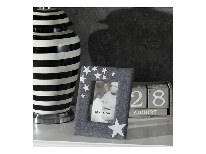 Ramka Star Dark Grey stojąca 18,5x23,5cm, 18,5 × 23,5 cm Kategoria Ramy i ramki na zdjęcia Rozmiar zdjęcia 18,5x23,5 cm