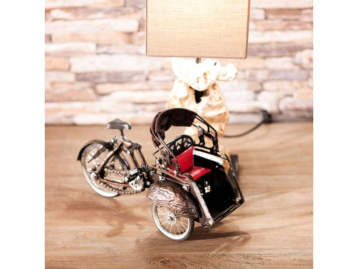 Dekoracja Becak II 29x18cm, 29 × 10 × 18 cm Metal Kategoria Figury i rzeźby