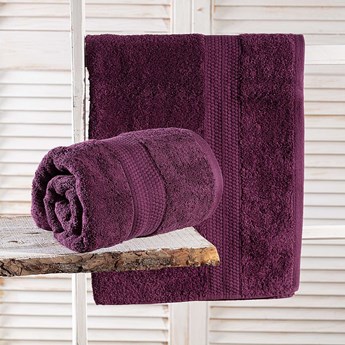 Ręcznik Evora 70x140cm fioletowy, 70 × 140 cm