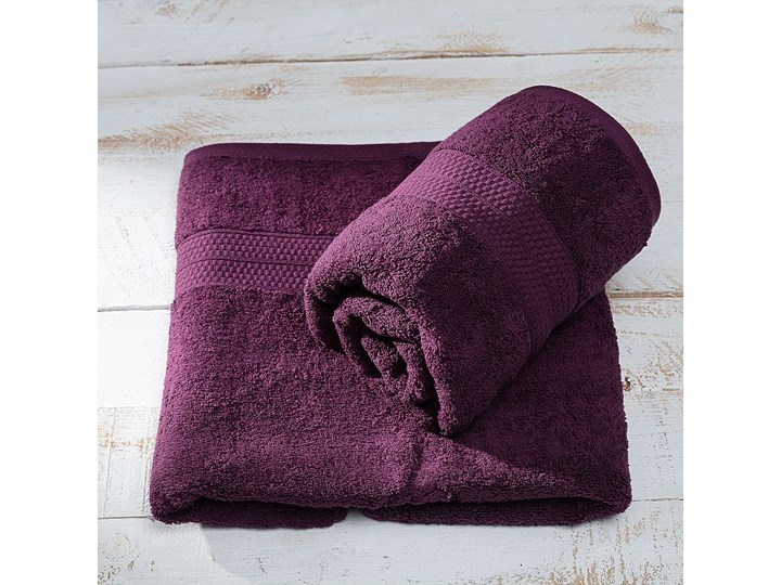 Ręcznik Evora 70x140cm fioletowy, 70 × 140 cm Bawełna 50x90 cm Frotte 70x140 cm Kategoria Ręczniki