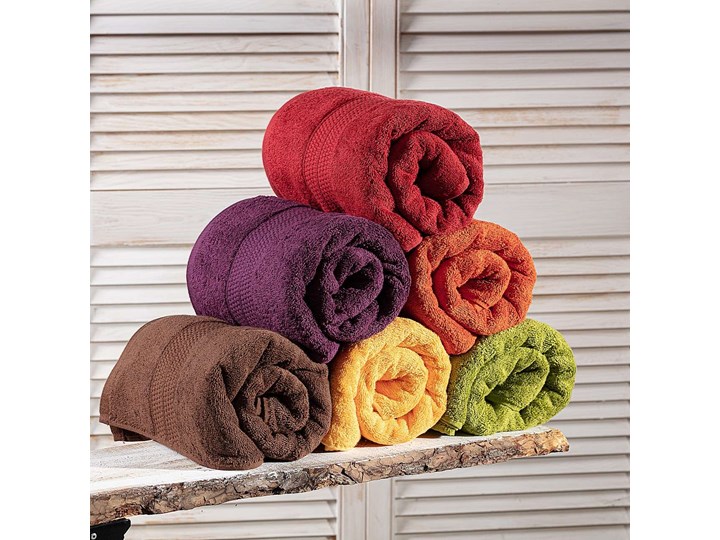Ręcznik Evora 70x140cm fioletowy, 70 × 140 cm Frotte 50x90 cm Bawełna 70x140 cm Kategoria Ręczniki