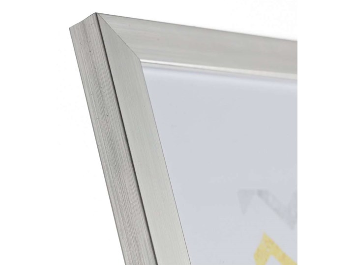 Ramka New Silver 18x24cm, 18 × 1,5 × 24 cm Tworzywo sztuczne Rozmiar zdjęcia 18x24 cm