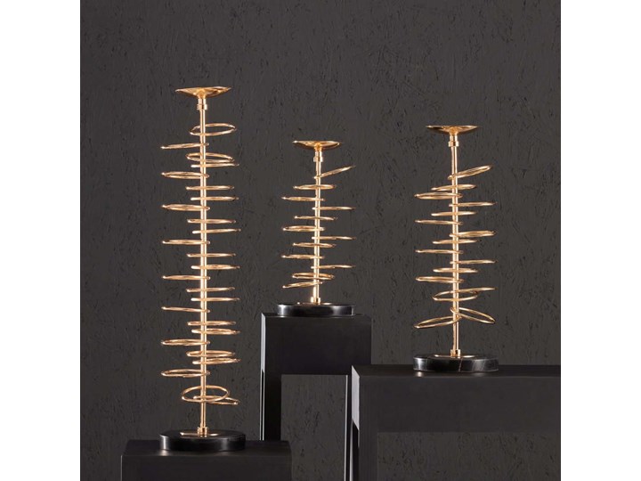 Świecznik Abby wys. 33,5cm, 15×15×33,5cm Kategoria Świeczniki i świece Metal Kolor Szary