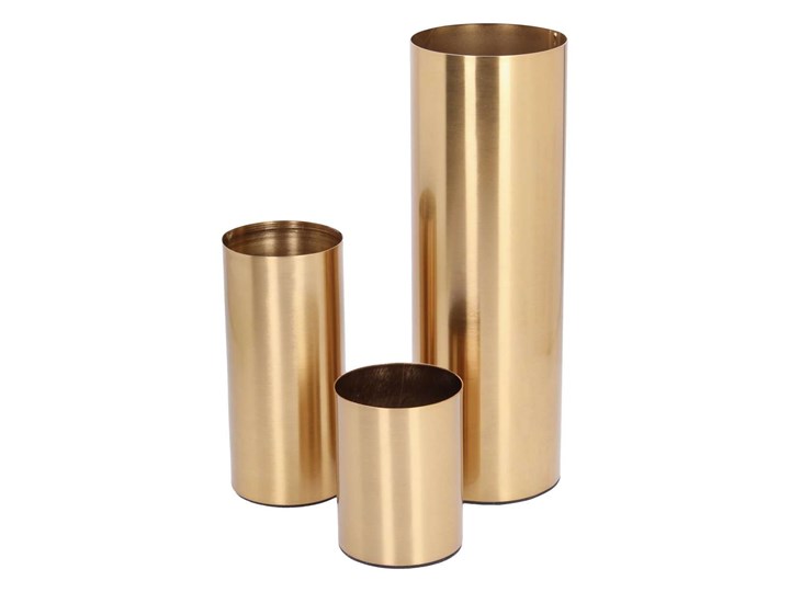 Komplet dekoracji Meva gold, 18×18×30cm Metal Kategoria Figury i rzeźby