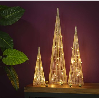 Dekoracja Christmas LED 80cm, 20 x 80 cm