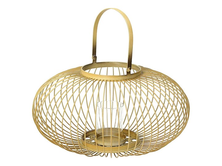 Świecznik/lampion Iva 45cm, ⌀42 x 45 cm Metal Szkło Kategoria Świeczniki i świece