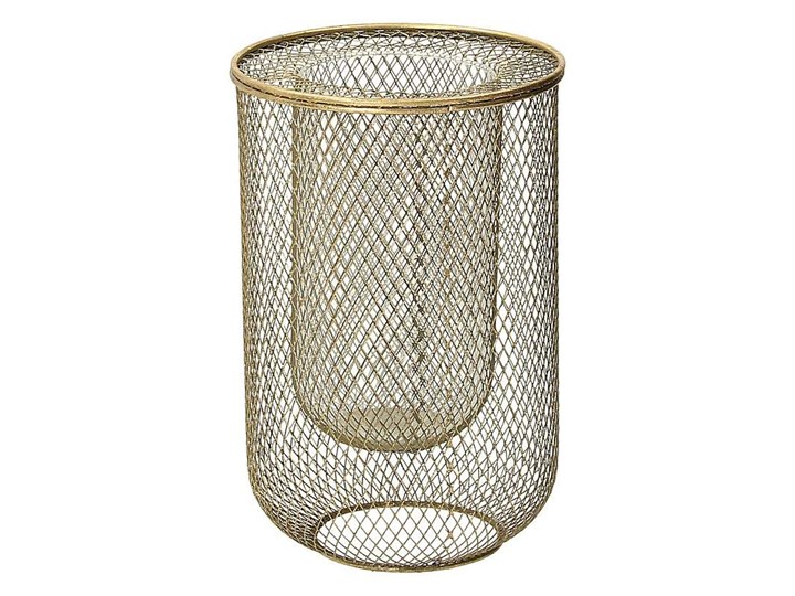 Świecznik Campos 26cm, ⌀17 x 26 cm Szkło Metal Kategoria Świeczniki i świece