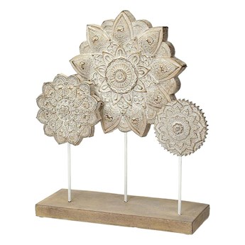Dekoracja Mandalas 38cm, 34 x 11 x 38 cm