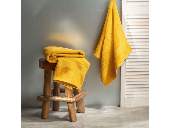 Ręcznik Cairo 50x90cm yellow, 50 x 90 cm Frotte Ręcznik kąpielowy 70x140 cm Bawełna 50x90 cm Komplet ręczników Kolor Żółty