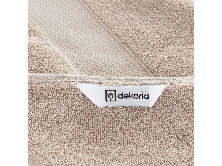 Ręcznik Cairo 70x140cm beige, 70 x 140 cm 50x90 cm Komplet ręczników Kategoria Ręczniki Frotte Bawełna Ręcznik kąpielowy 70x140 cm Kolor Beżowy