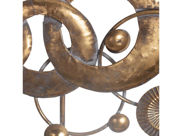 Dekoracja Golden Orbits 50cm, 70 x 10 x 50 cm Kategoria Figury i rzeźby Metal Kolor Złoty