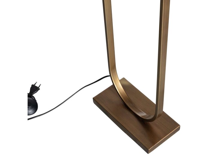 Lampa podłogowa Mira Emerald Green 181cm, 50 x 181 cm Metal Lampa z kloszem Tkanina Lampa z abażurem Styl Klasyczny