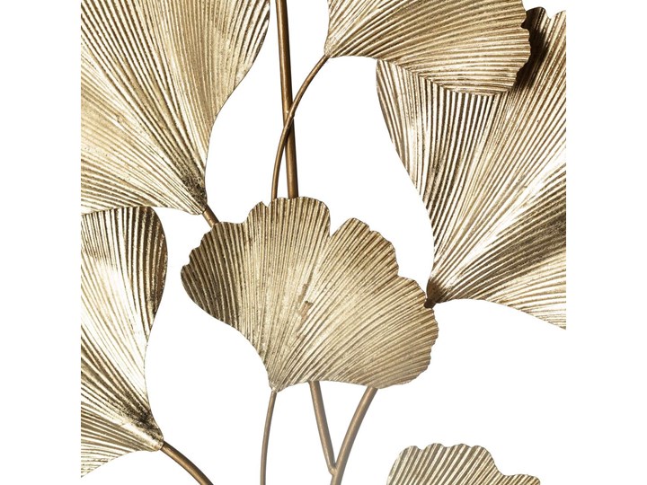 Dekoracja ścienna Golden Ginko Leaves, 60 x 8 x 93 cm Kategoria Dekor ścienny Styl Klasyczny