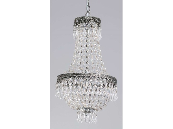 Lampa wisząca Veronique ⌀26cm, ⌀26 cm x 48 cm Styl Glamour Lampa z kryształkami Kryształ Metal Kategoria Lampy wiszące
