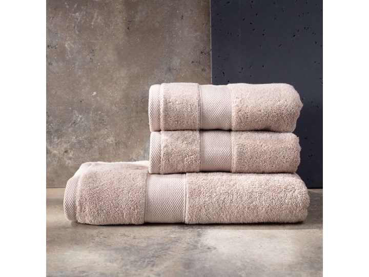 Komplet 3 ręczników Cairo beige, 2 szt. 50 x 90 cm / 1 szt. 70 x 140 cm Ręcznik kąpielowy Bawełna Frotte 50x90 cm Komplet ręczników 70x140 cm Kolor Beżowy