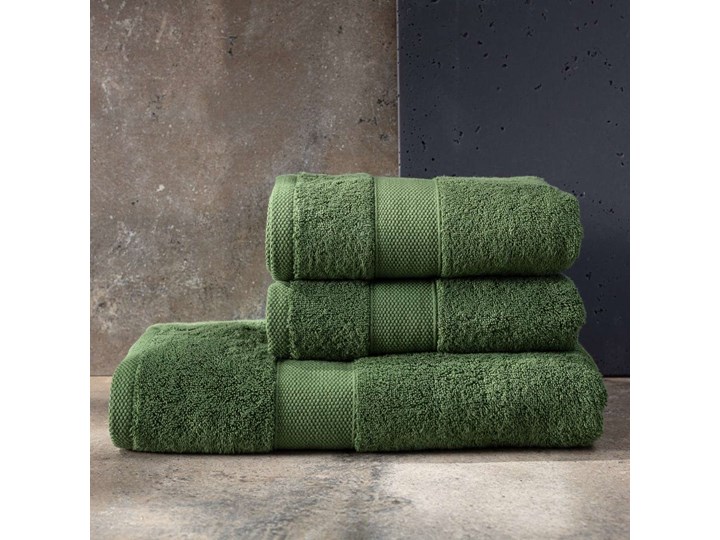 Komplet ręczników Cairo 3 szt. green, 2 szt. 50 x 90 cm / 1 szt. 70 x 140 cm