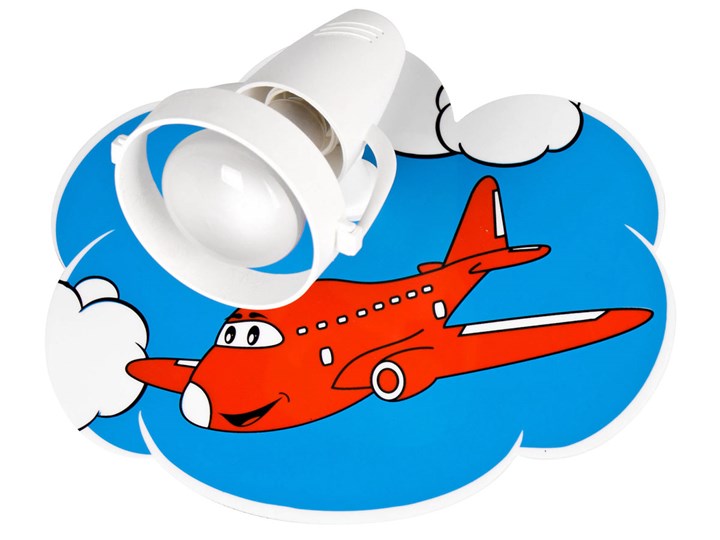 Kinkiet do pokoju dziecięcego samolot - S205-Viba Dla chłopca Lampa wisząca Kategoria Lampy dziecięce